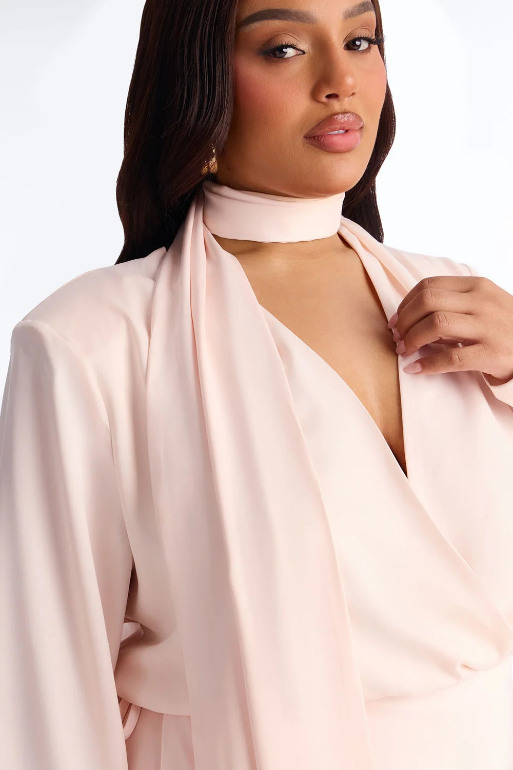 Scarf Blouse Top - NWT