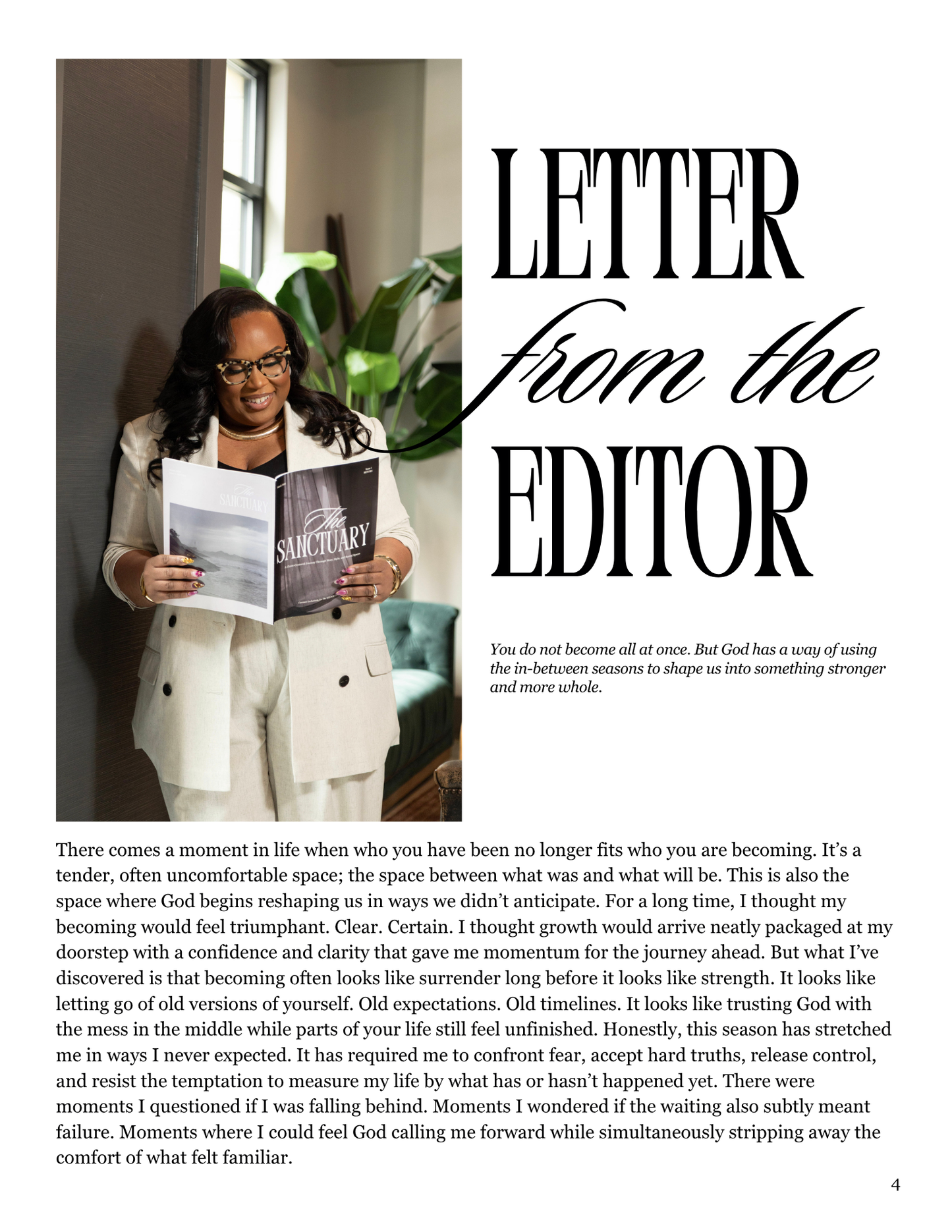 SANCTUARY MAGAZINE: Becoming — Second Edition